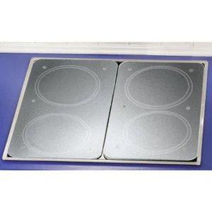 Mer et mer 30 cm x 52 cm Où est Nemo ? Récipient corail Z4L Lot de 2 cache-plaques en verre pour cuisinière à induction
