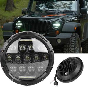 2x Phares LED Jeep Wrangler 07-17