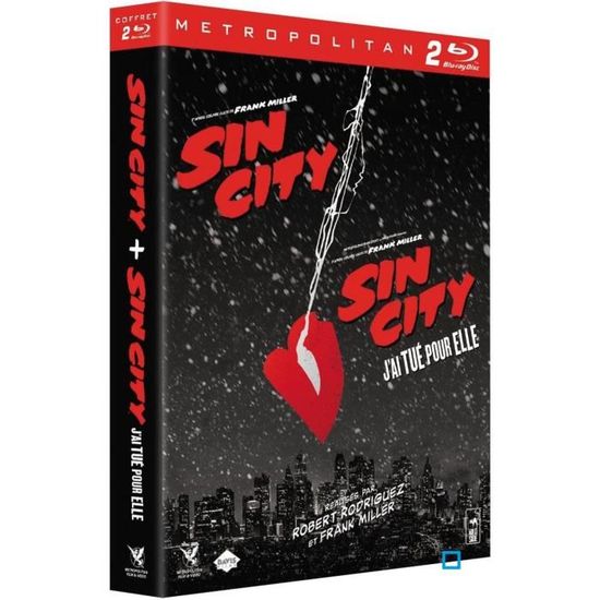 Blu-Ray Coffret Sin City 1 et 2 - Cdiscount DVD