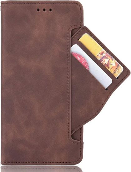 Étui Flipbook Cuir Pour IPhone 7 / IPhone 8 - Avec Porte-Cartes Et Support - Protection Complète - Bleu Foncé