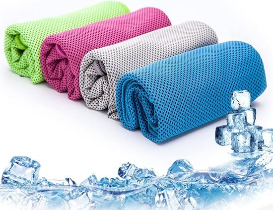Lot de serviettes rafraîchissantes,serviettes rafraîchissantes en  microfibre,serviette rafraîchissante pour le sport,pour le cou