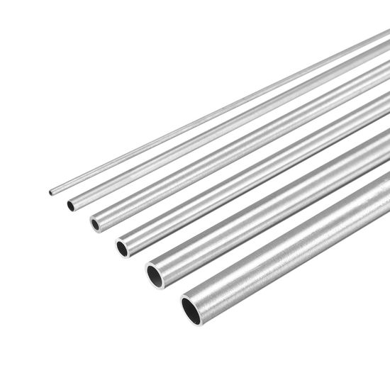 Tube Acier Rond SOURCING MAP Rond 300mm Longueur 4mm Diamètre Tube Laiton