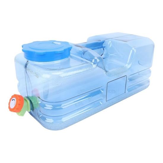 JIAHUA Réservoir Eau Camping 5L-25L – Jerrican Alimentaire PC Avec Robinet, Poignée, Pour Camping Car Voyage Pêche Barbecue