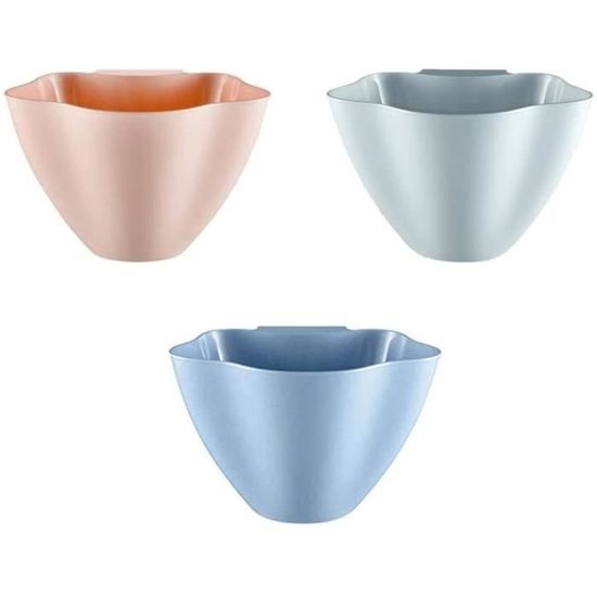 Support à Sac Poubelle Pour Porte D'armoire - Organisateur De Cuisine Bleu - Pour Recycler Les Sacs Plastique