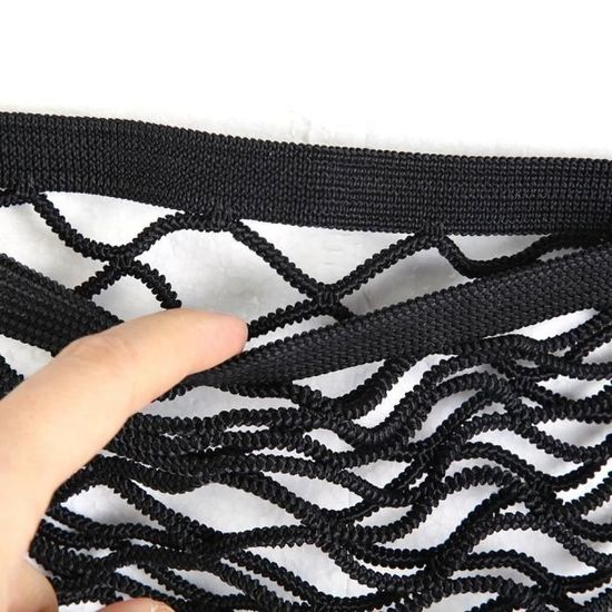 2 Poches Filet De Rangement Auto HLIWS - 16.5x23cm | Pour Siège Arrière Voiture, SUV Ou Camion