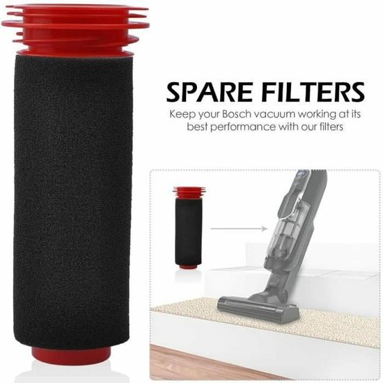 Kit De 5 Filtres En Mousse Pour Lave-linge Séchant Bosch/Siemens Série 4 Et 8 - 22,8x12,8 Cm - 7