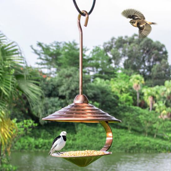 Mangeoire pour les oiseaux boîte de nourriture pour villa extérieure balcon jardin