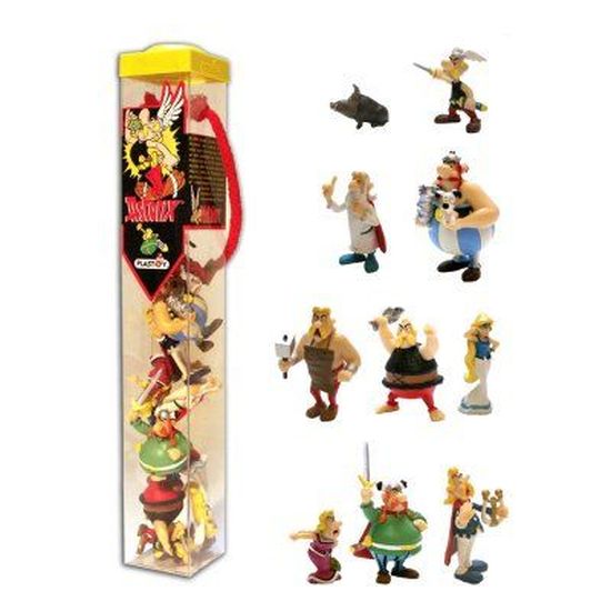 Figurines Astérix Et Obélix - La Hotte Aux Jouets 1974 - INCOMPLET (manque Menhir)