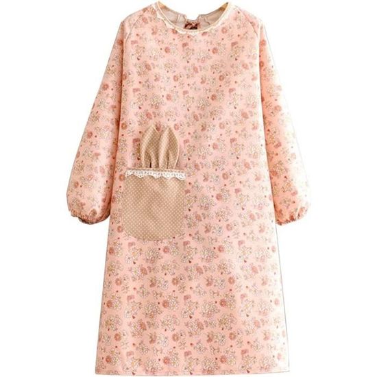 Robe Courte Sans Manches Imprimée "Talah", Noir Et Marron