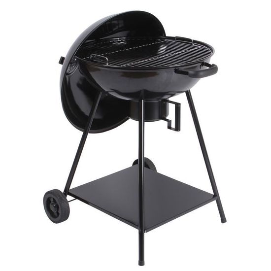 Barbecue à charbon DubaÏ - Acier chromé - Ø55cm
