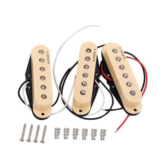 2 Cadres De Ramassage Guitare Électrique Humbucker - Anneaux Métal Argent/Noir/Or