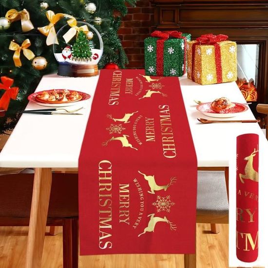 Ruban Satin 'Joyeux Noël' Rouge Et Doré - 22 Mètres Avec Flocons De Neige, Parfait Pour Emballage Cadeaux Et Décorations De Fête