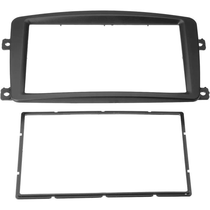 Cadre Panneau Autoradio Double DIN 22,9cm Pour Peugeot 308/408 (2008-2016) – Noir Brillant