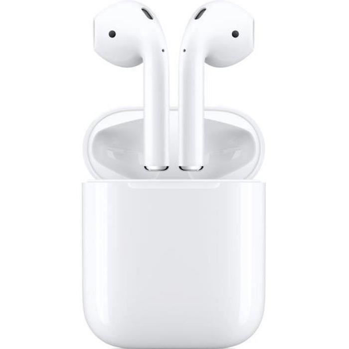 APPLE AirPods 2 avec boitier de charge filaire Blanc