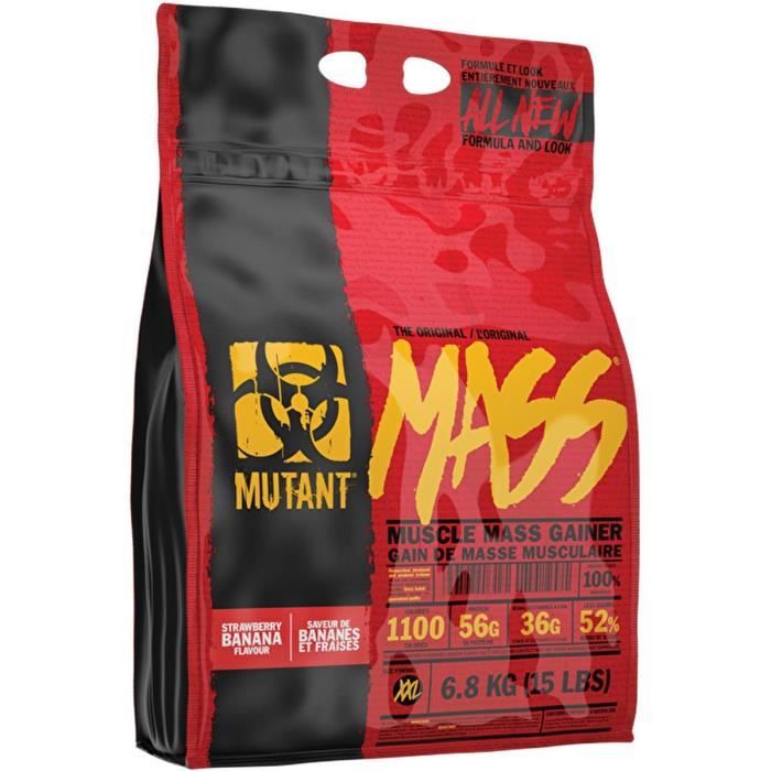 Mutant Mass (6,8 kg) PVL Nutrition Parfum frais…