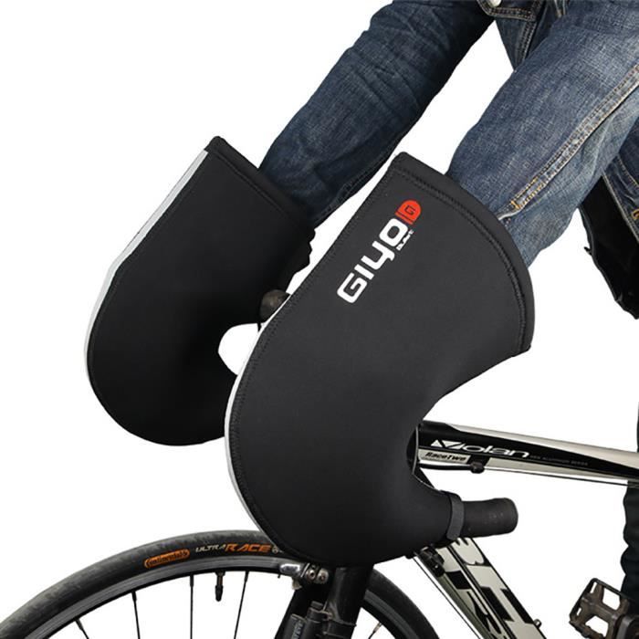 Gants de vélo d'hiver Route VTT Bar moufles Guidon Mitts étanche @sahahhj1488