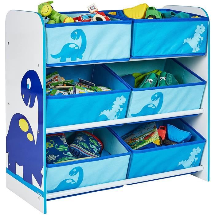 Worlds Apart Étagère de Rangement pour Chambre d'enfants - Dinosaures par HelloHome