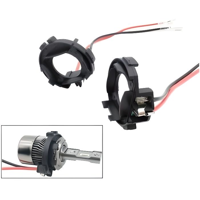 ADAPTATEUR LED H7 LED VW GOLF 7 2010 2pcs