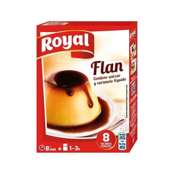 Préparation flan royal 10 rations 230 gr