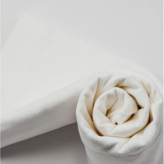 Protège matelas flanelle 90x190 cm / 100% Coton