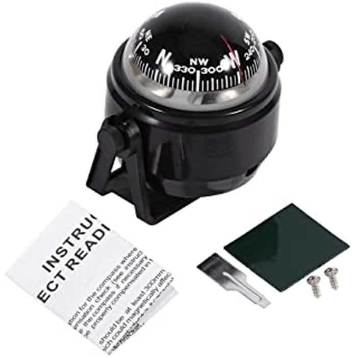 Compas De Navigation Led,Boussole Pour Bateau,Compas De Bateau,Boussole Professionnelle Multifonction, Vehicule, Randonnee,D'Activit