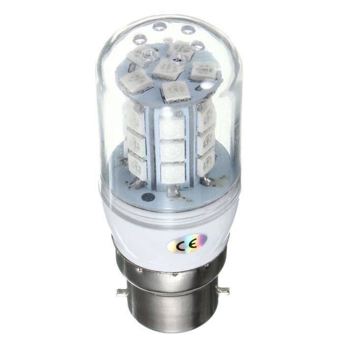JIE 6X 2.5W Ampoule LED Maïs 5050 SMD Lampe Maison Pas Dimmable 220V Bleu B22