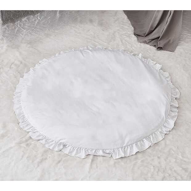 Tapis d'éveil,Nordique nouveau né bébé rembourré tapis de jeu doux coton ramper tapis filles jeu tapis rond tapis de sol - Type 1