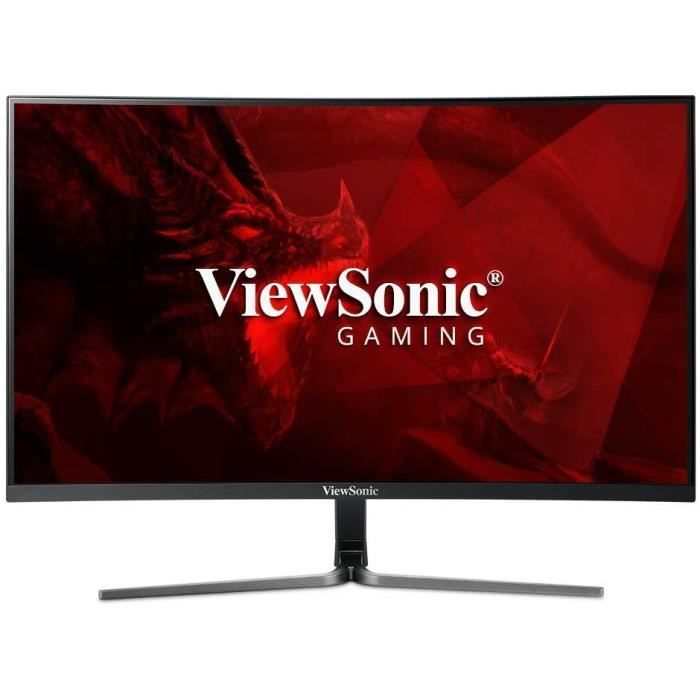 Écrans PC ViewSonic VX2458-C-mhd Moniteur IPS 24- Full HD 1920x1080 Pixels, Incurvé, FreeSync, 1 ms, 144 Hz, HDMI, DP, H 952