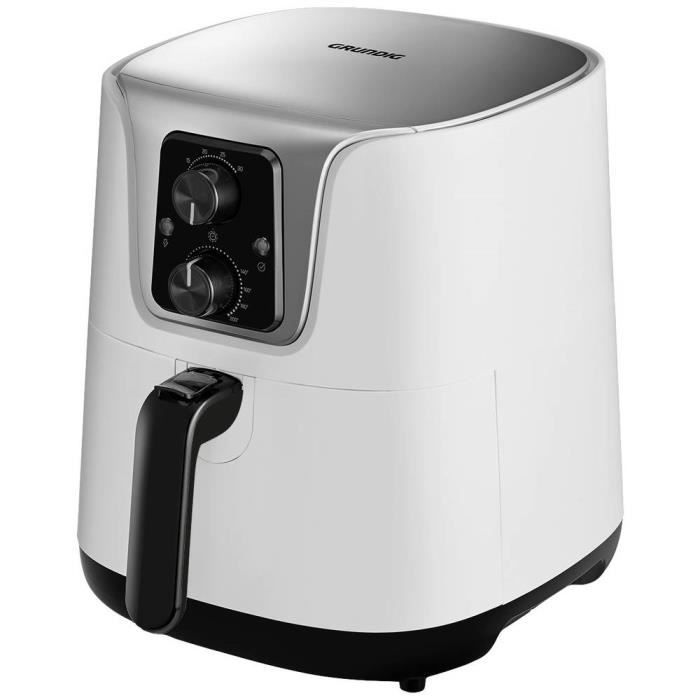Grundig FRY 6840 Friteuse à air chaud 1300 W blanc, argent
