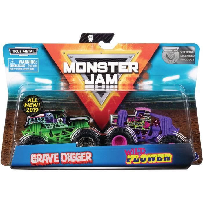 MONSTER JAM Pack De 2 Asst - Echelle 1:64