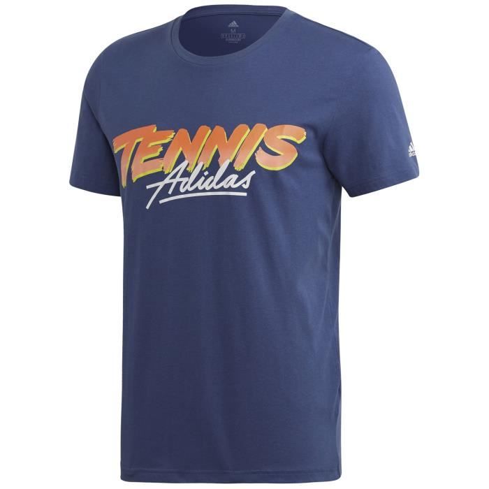 T Shirt Adidas Graphic Tennis Script Australian Open 2020