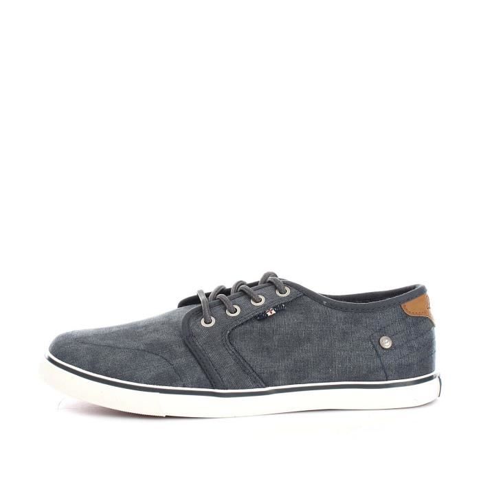 Wrangler WM171071 chaussures de tennis faible homme BLEU MARINE