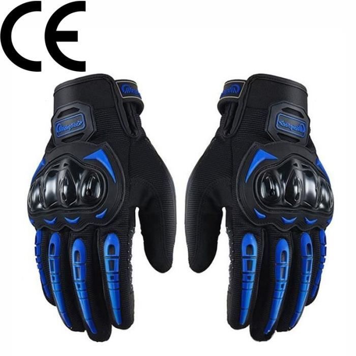 Gants Moto,Gants Scooter Unisexe Mi Saison Ecran Tactile Respirable pour Auto Moto, Vélo