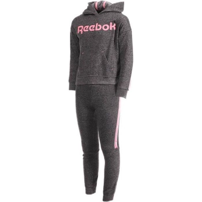 Ensemble de survêtement Gris Fille Reebok Block