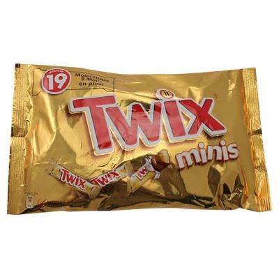 Twix Minis [Sachet de 19 pices]