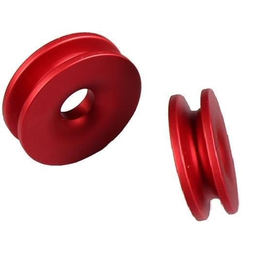 Varan Motors - RR50AL Poulie de renvoi, Anneau de renvoi, 5T 10x3cm, anneau de récupération pour treuil