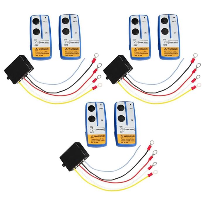 Interrupteur Télécommande Momentané 12V DC Pour Benne Basculante - Boutons Haut/Bas, Avec Connecteurs Fourche