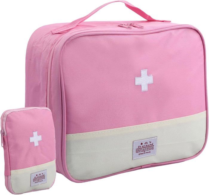 Zoonvii 2 Pièces Trousse De Premiers Secours Vide Portable - Boîte Urgence Pour Camping Voyages École Maison