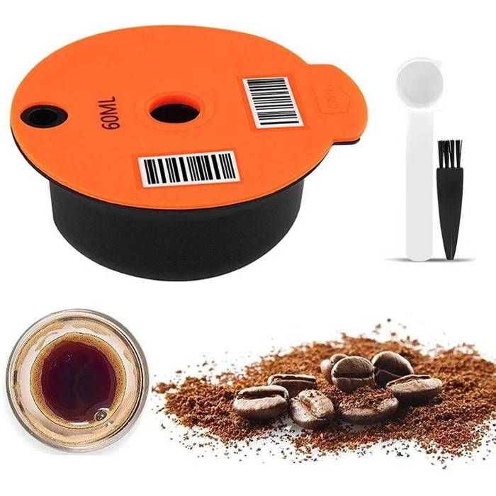 Capsule de café i Cafilas réutilisable compatible Nespresso en acier