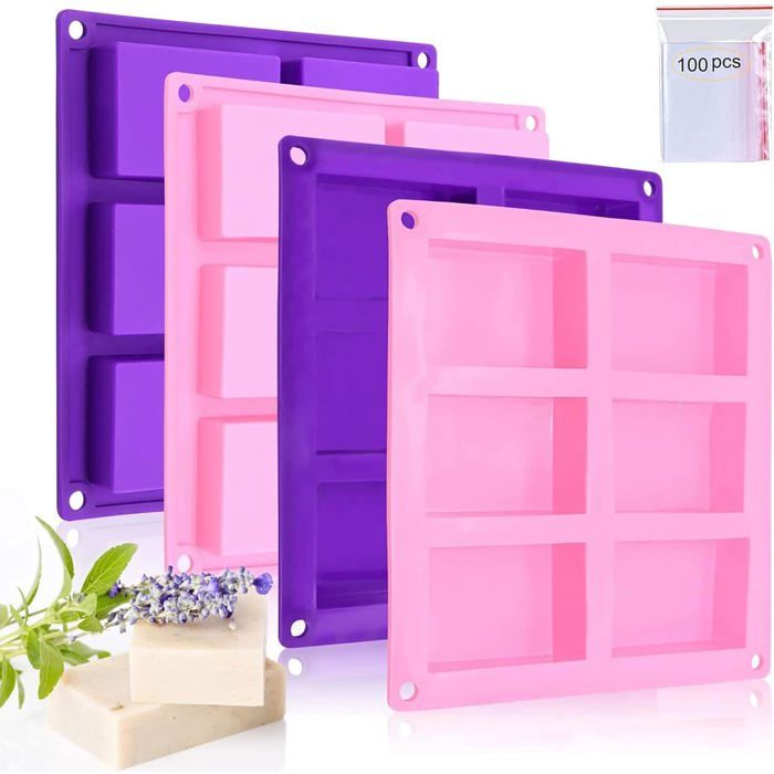 Sewroro Moules En Silicone Pour Brique Miniature : 16 Cavités