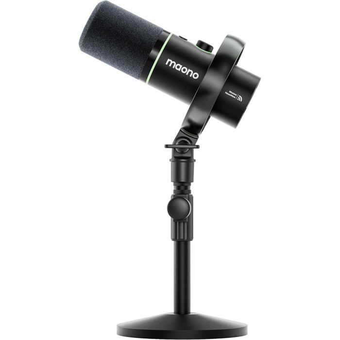 Microphone podcast hybride MAONO PD200W sans fil XLR USB cardioïde