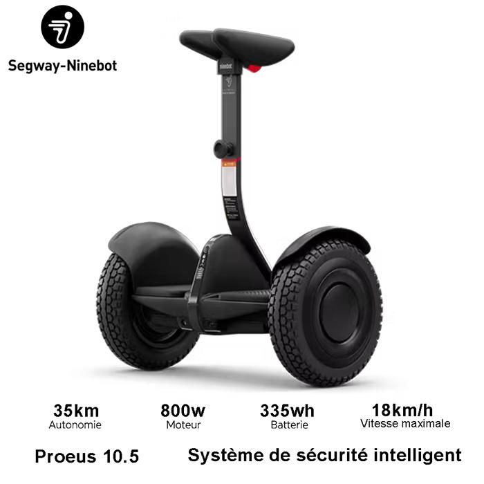 Trottinette Électrique Auto-équilibrante Ninebot By Segway Mini Pro 2 – 35km Autonomie – 335Wh Batterie – Moteur 800W – Noir