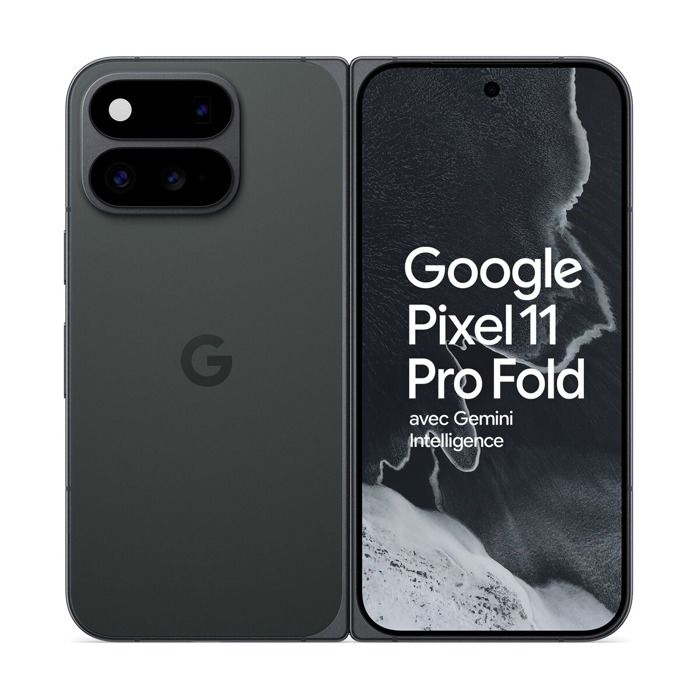 Smartphone Google Pixel 11 Pro Fold 6.73 OLED 5G Double SIM 512 Go Noir Volcanique