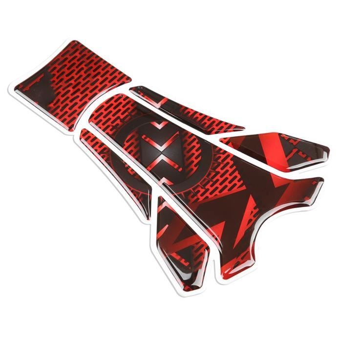 Autocollant de réservoir de moto, époxy de cristal de réservoir de protection de réservoir d