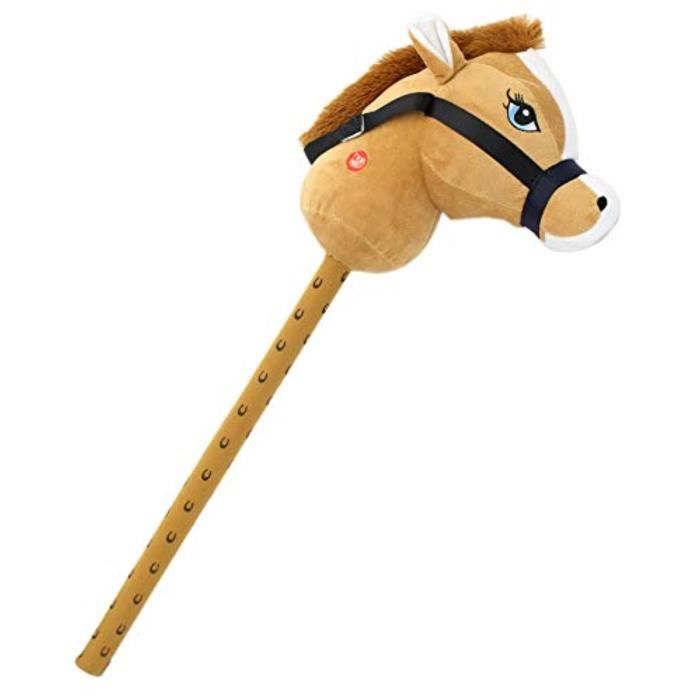 Hobby Horse Enfants Mignon Jouet Cheval Cheval Gonflable bâton pour garçons et Filles thème fête décoration 