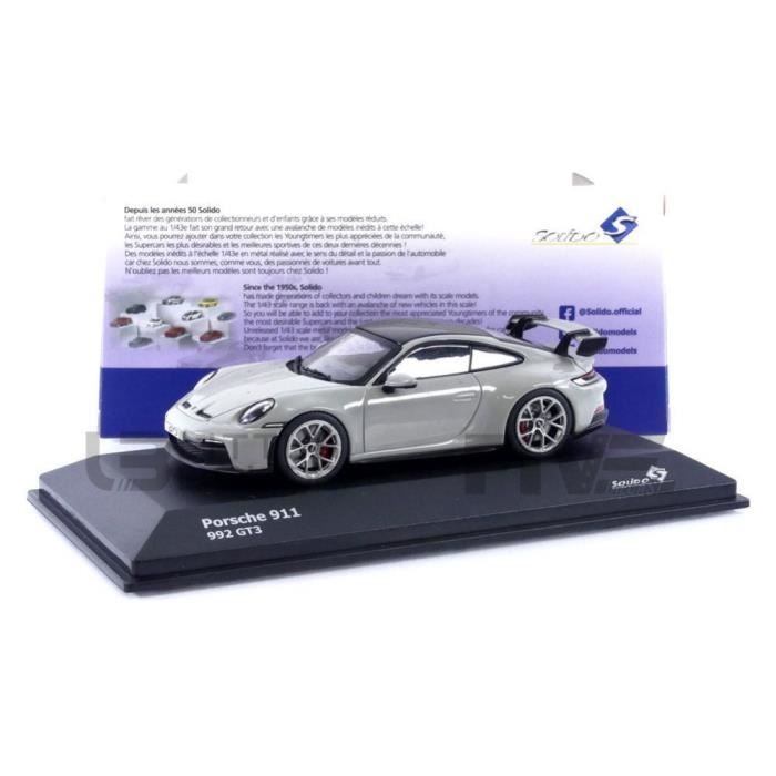 Voiture Miniature de Collection SOLIDO 1 43 PORSCHE 992 GT3
