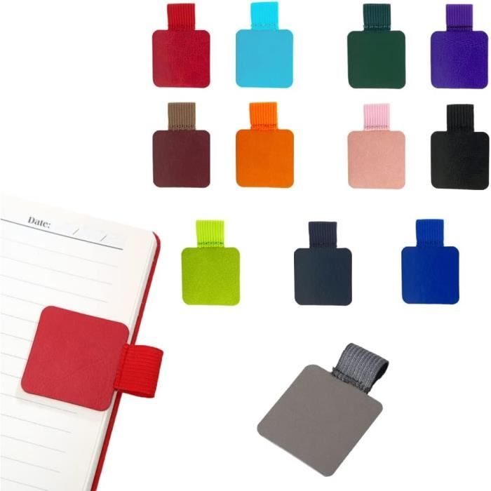 Porte-stylo, Avec Petite Boucle élastique Plat, Auto-adhésif, Blanc