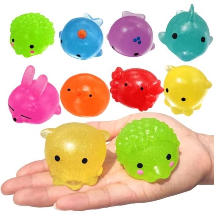 24pcs Squishy Toy Mignon Animal Antistress Ball Mochi Jouets Stress Relief  Jouets