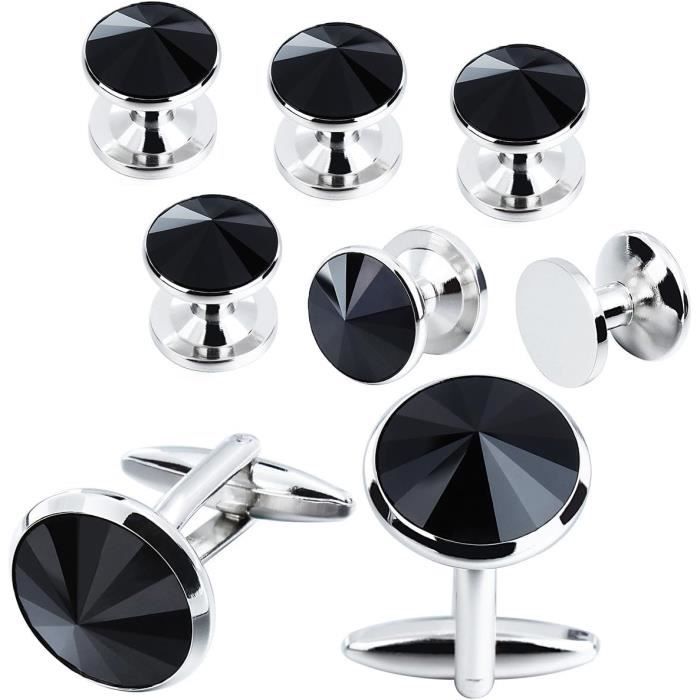 boutons-de-manchette-classiques-avec-face-principale-motif-pierre-noire