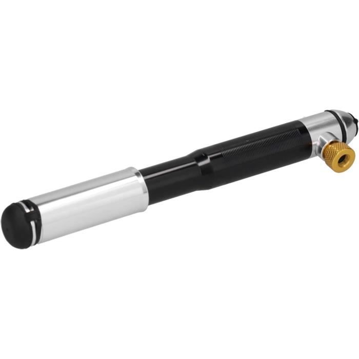 Pompe à Vélo Portable 120 PSI – Pour Schrader Et Presta, Manuelle, Plastique
